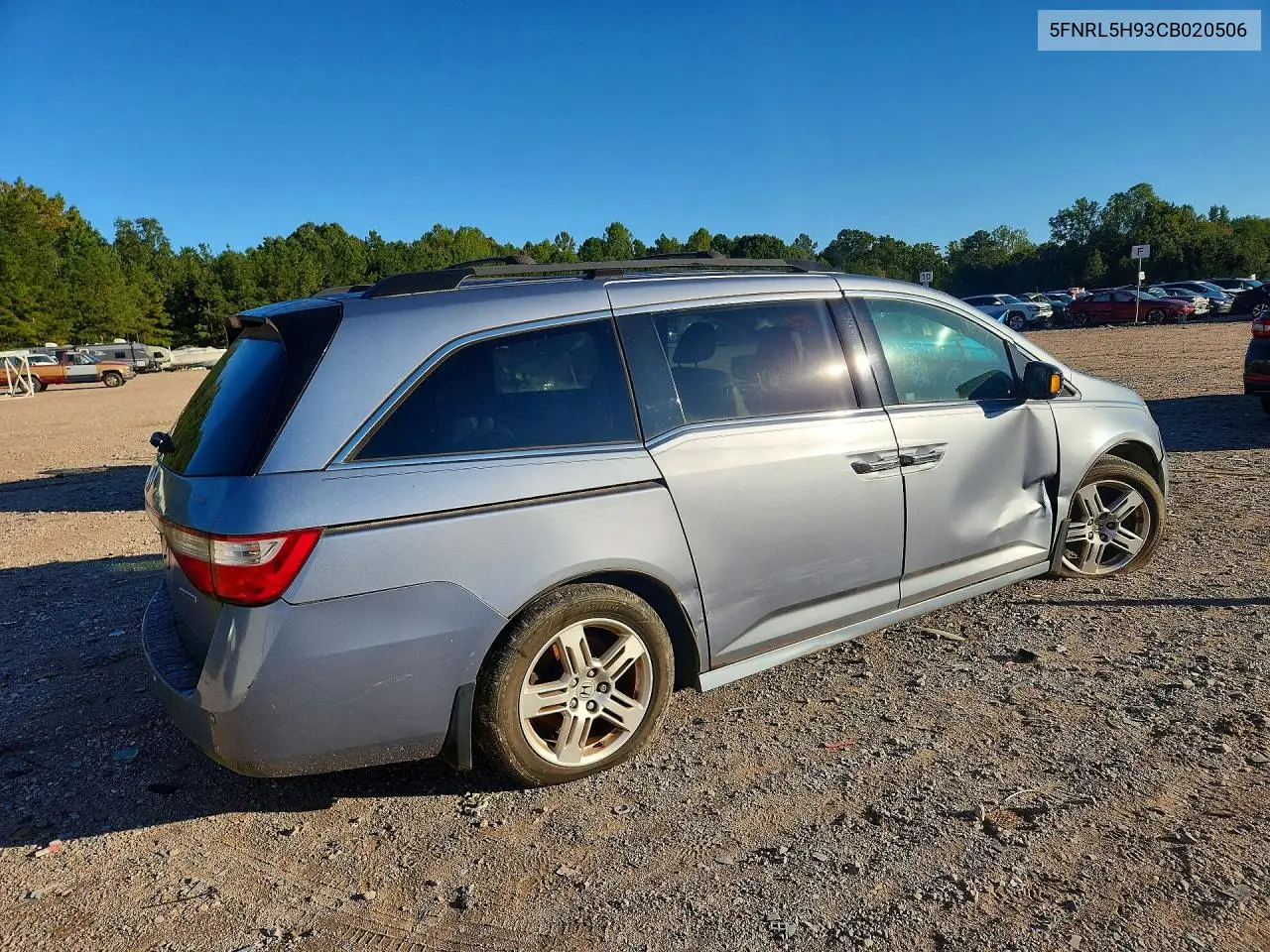 2012 HONDA ODYSSEY VIN 5FNRL5H93CB020506 — фото 3