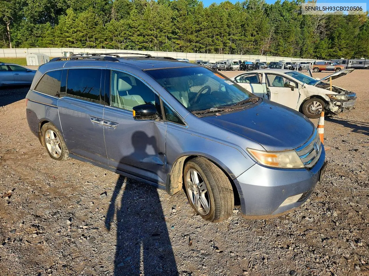 2012 HONDA ODYSSEY VIN 5FNRL5H93CB020506 — фото 4