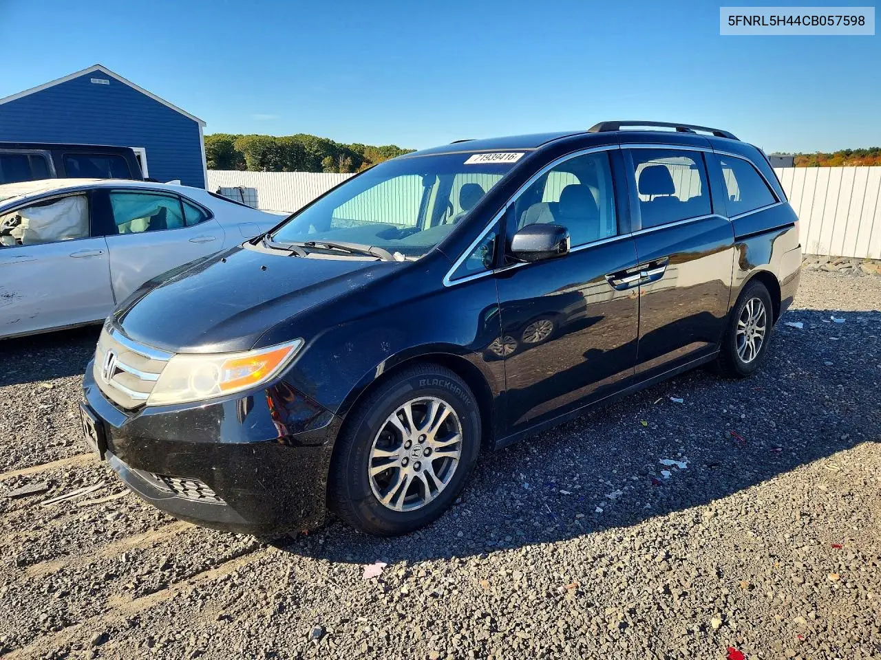 HONDA ODYSSEY 2012, VIN 5FNRL5H44CB057598