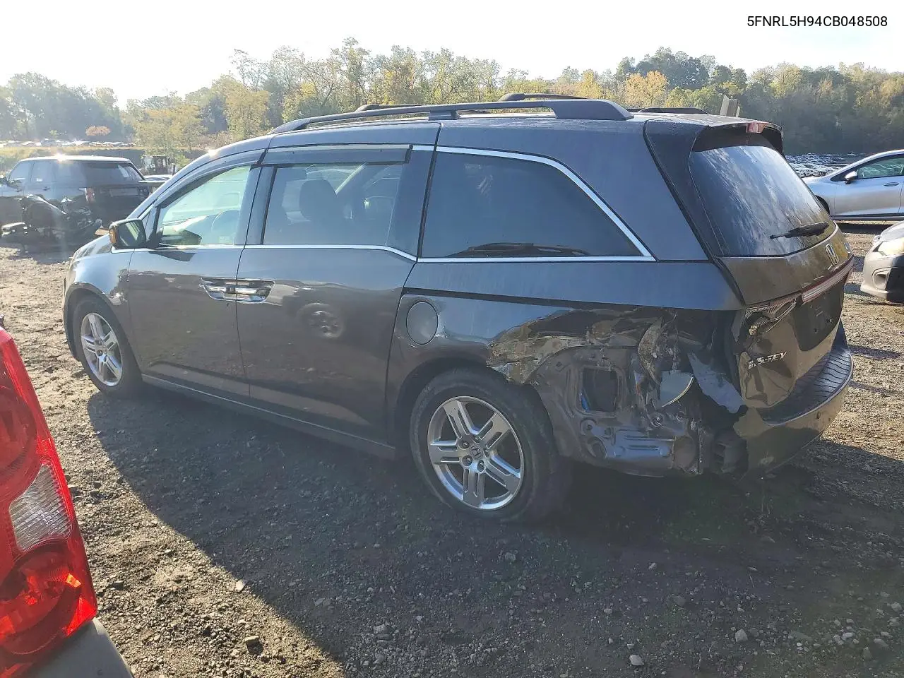 2012 HONDA ODYSSEY VIN 5FNRL5H94CB048508 — фото 2
