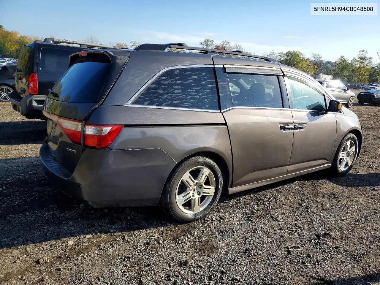 2012 HONDA ODYSSEY VIN 5FNRL5H94CB048508 — фото 3