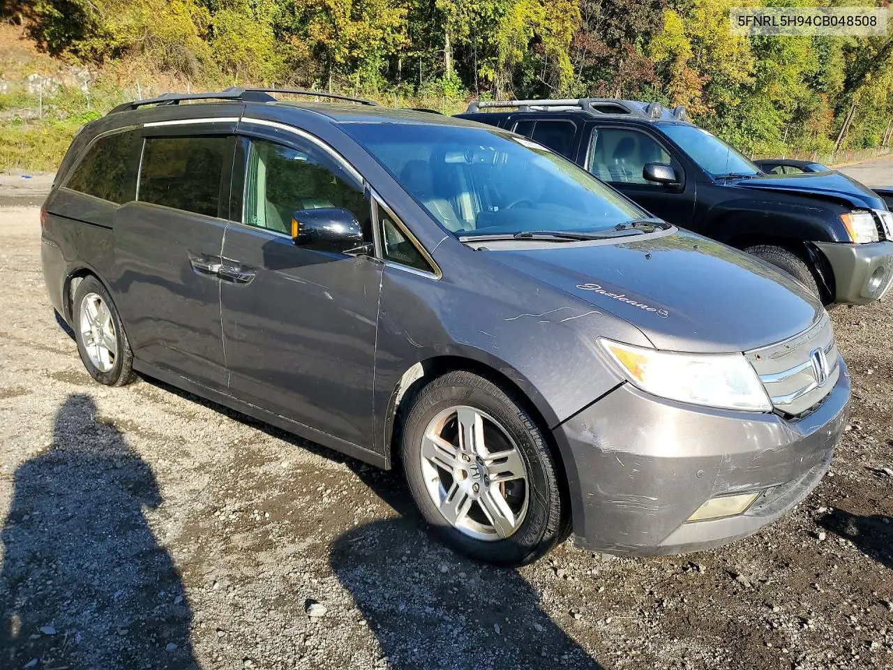 2012 HONDA ODYSSEY VIN 5FNRL5H94CB048508 — фото 4
