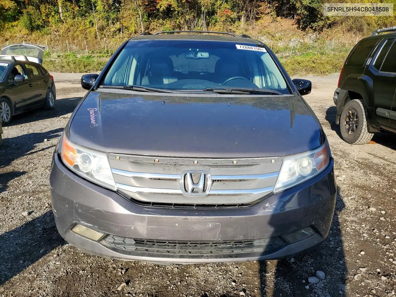 2012 HONDA ODYSSEY VIN 5FNRL5H94CB048508 — фото 5