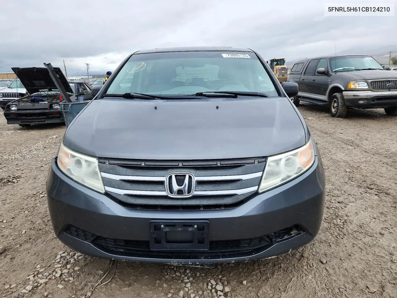 2012 HONDA ODYSSEY VIN 5FNRL5H61CB124210 — фото 5