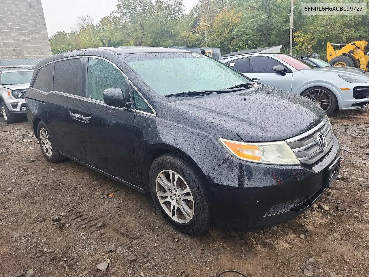 2012 HONDA ODYSSEY VIN 5FNRL5H6XCB099727 — фото 4