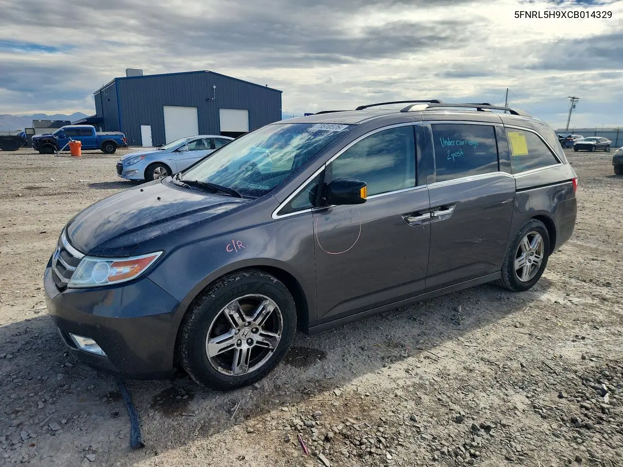 HONDA ODYSSEY 2012, VIN 5FNRL5H9XCB014329