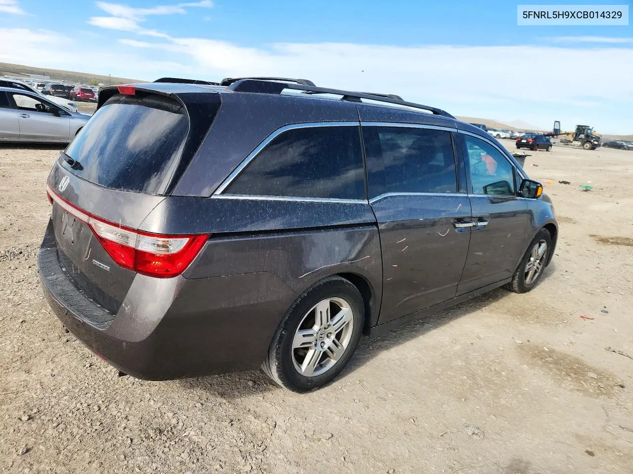 2012 HONDA ODYSSEY VIN 5FNRL5H9XCB014329 — фото 3