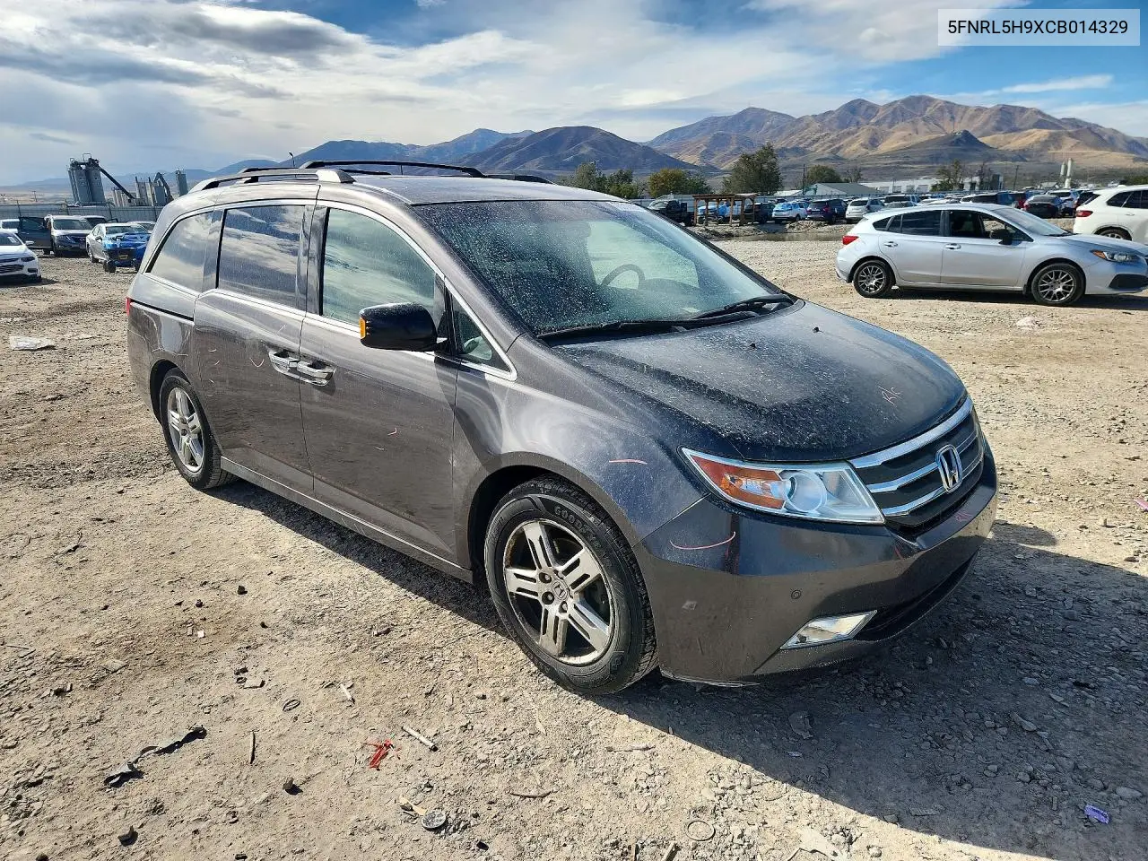 2012 HONDA ODYSSEY VIN 5FNRL5H9XCB014329 — фото 4