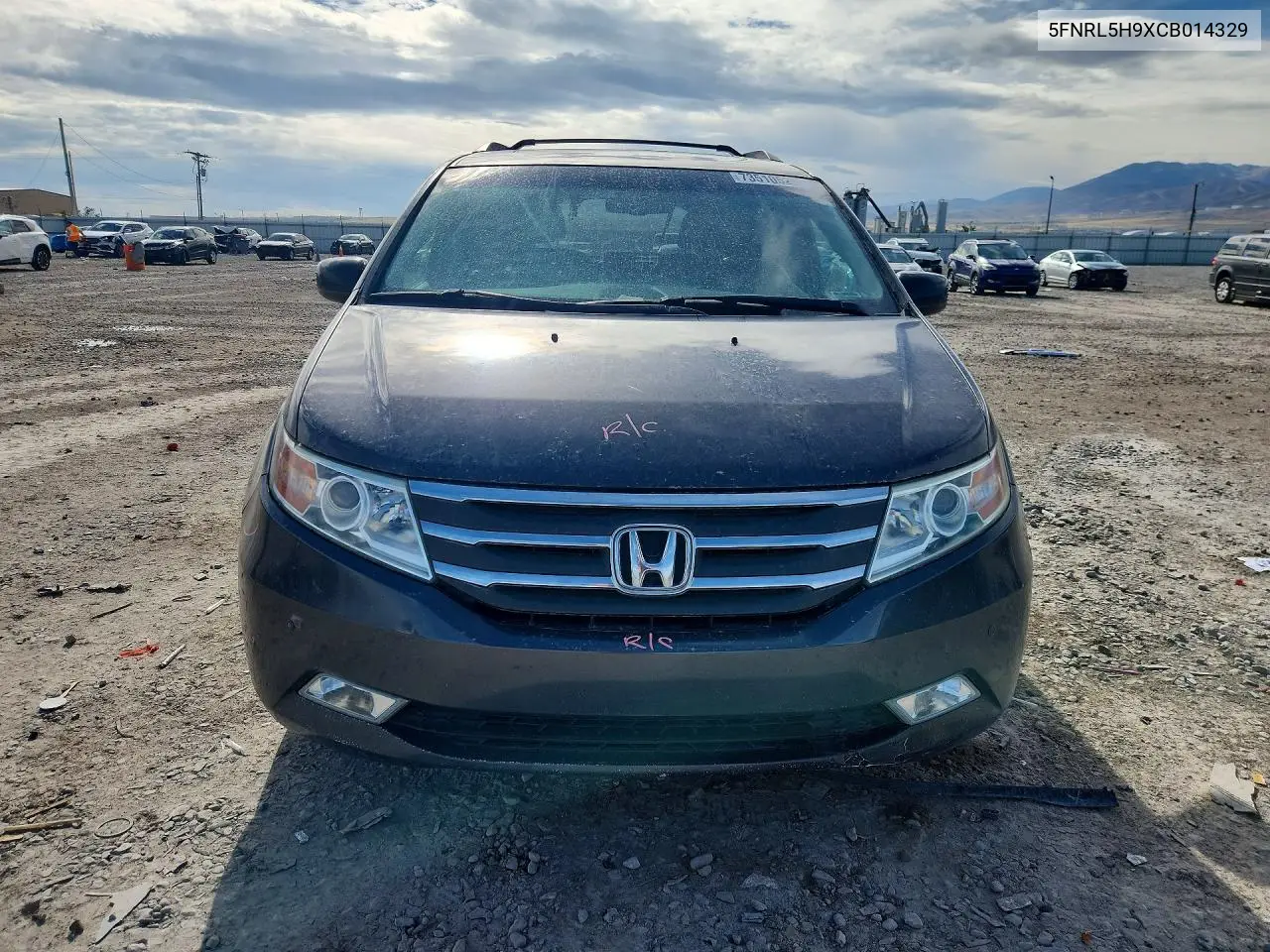 2012 HONDA ODYSSEY VIN 5FNRL5H9XCB014329 — фото 5