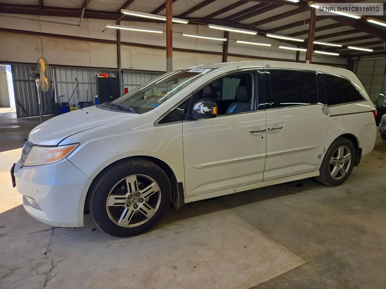 HONDA ODYSSEY 2012, VIN 5FNRL5H91CB116912