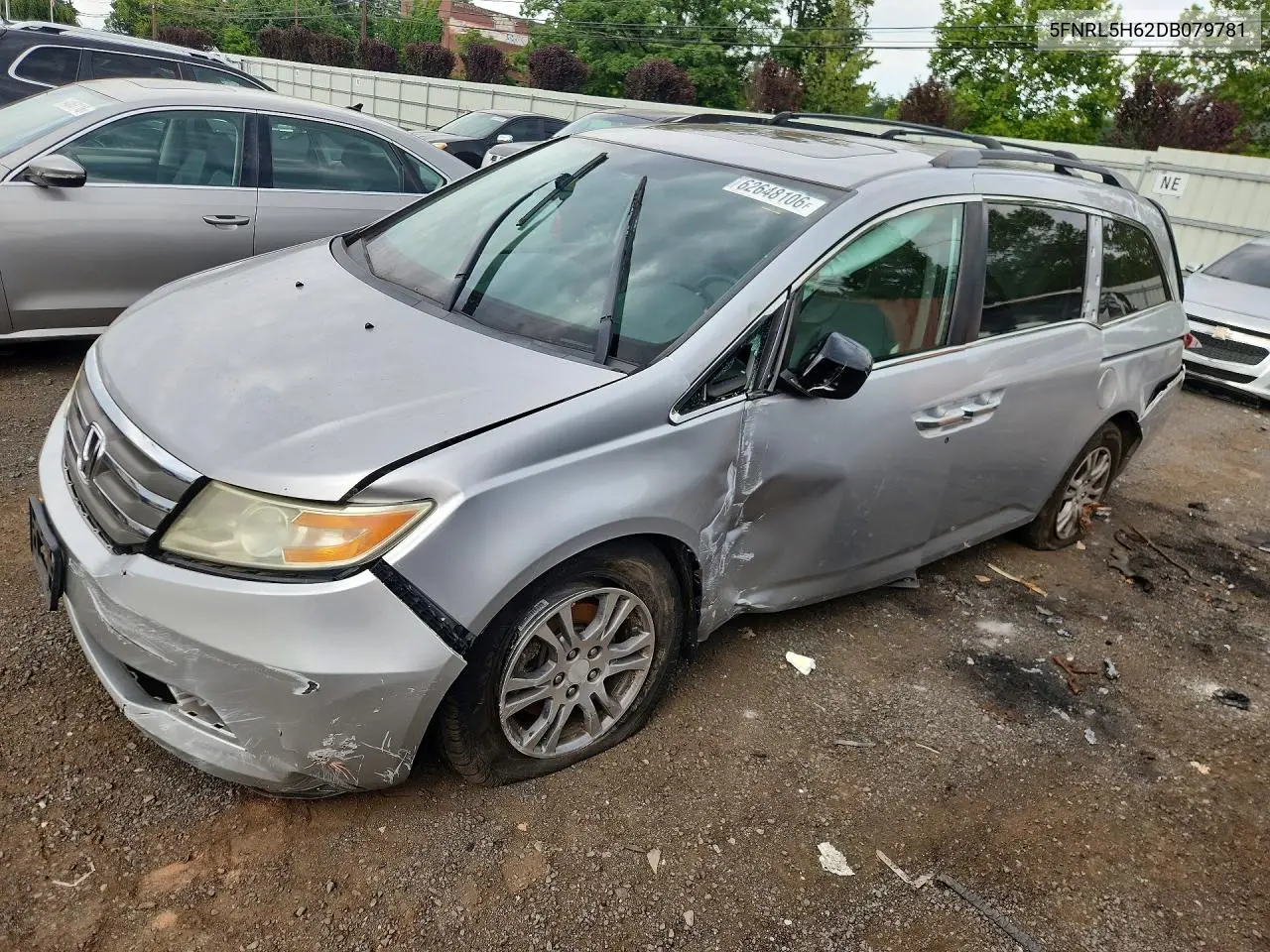 HONDA ODYSSEY 2013, VIN 5FNRL5H62DB079781