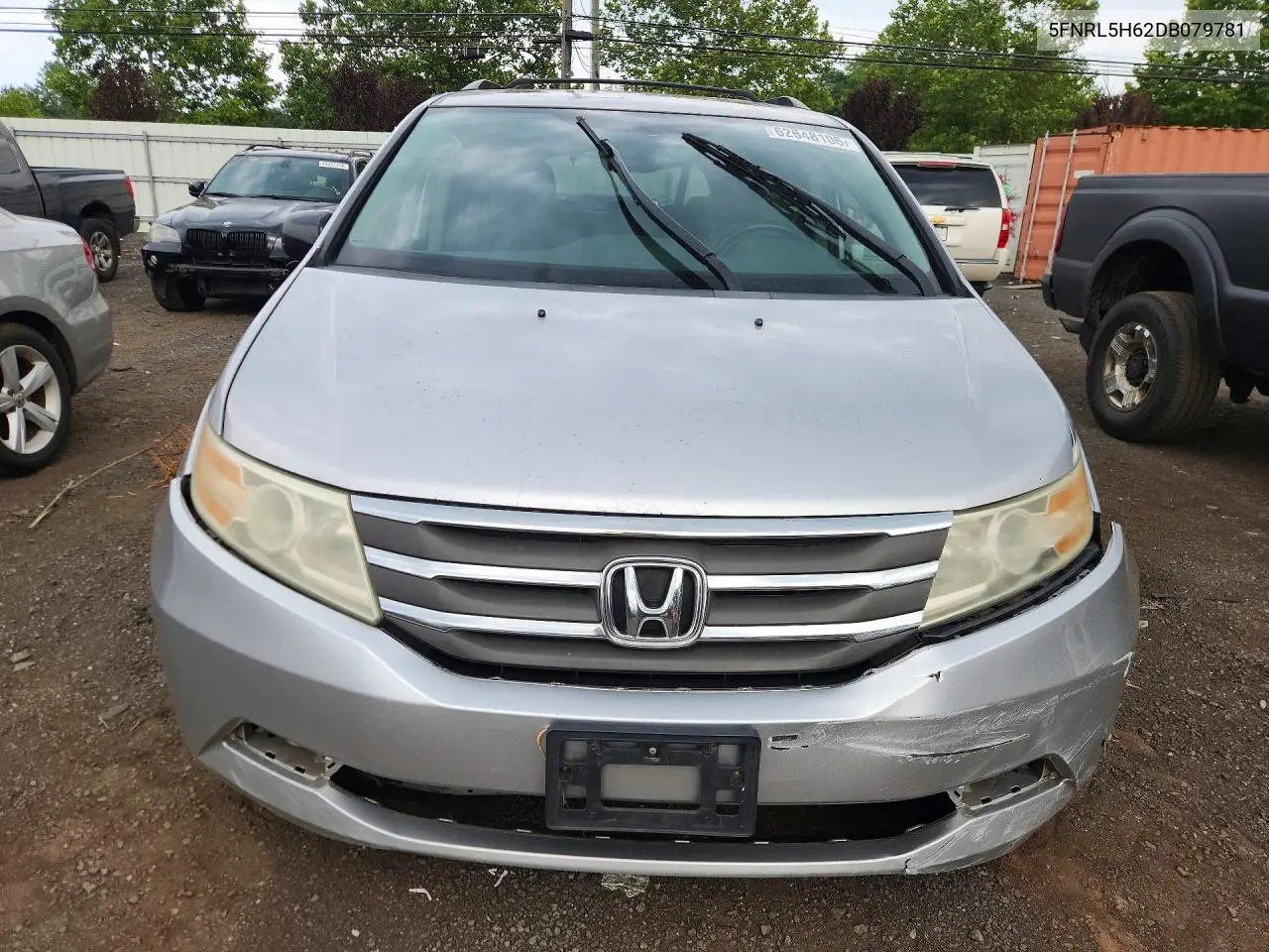 2013 HONDA ODYSSEY VIN 5FNRL5H62DB079781 — фото 5