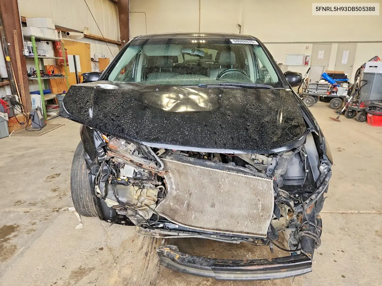 2013 HONDA ODYSSEY VIN 5FNRL5H93DB505388 — фото 5