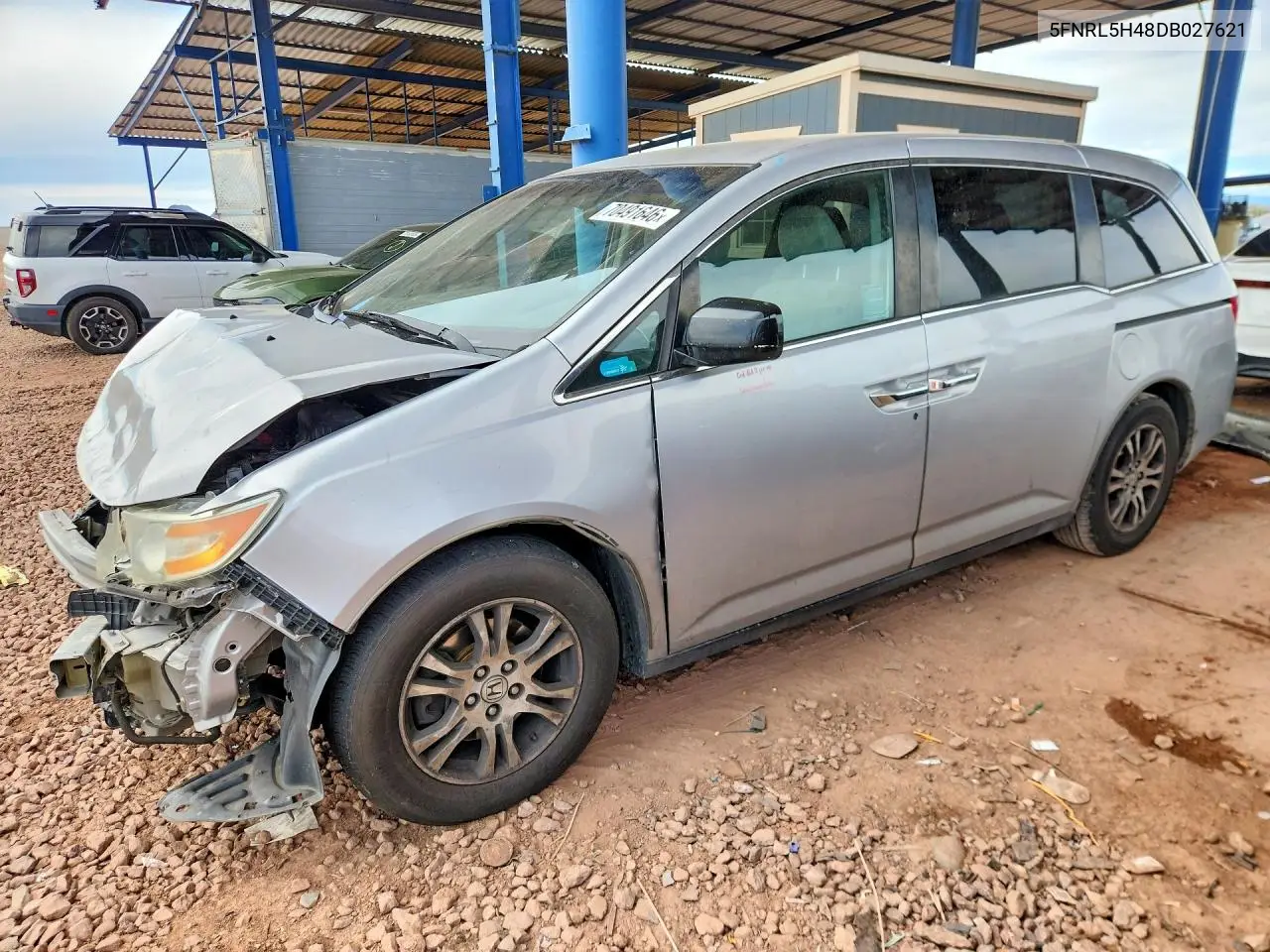 HONDA ODYSSEY 2013, VIN 5FNRL5H48DB027621