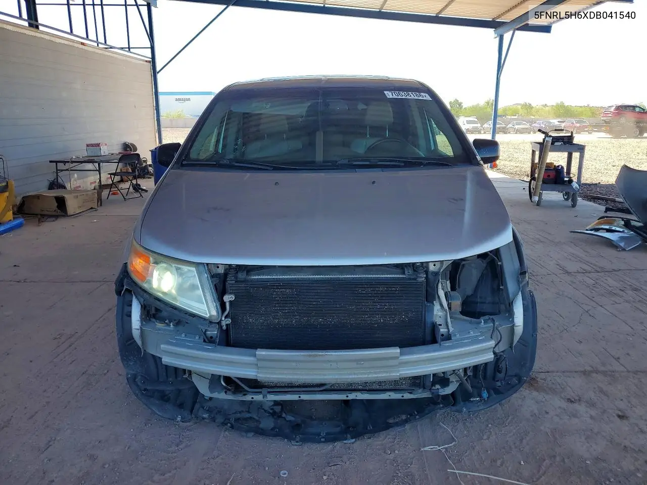 2013 HONDA ODYSSEY VIN 5FNRL5H6XDB041540 — фото 5