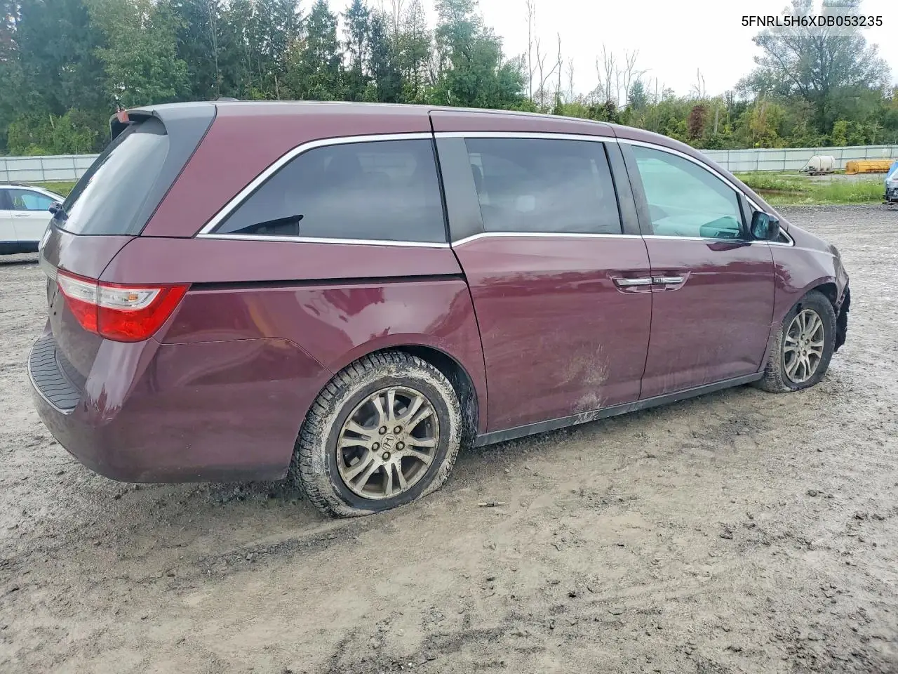 2013 HONDA ODYSSEY VIN 5FNRL5H6XDB053235 — фото 3
