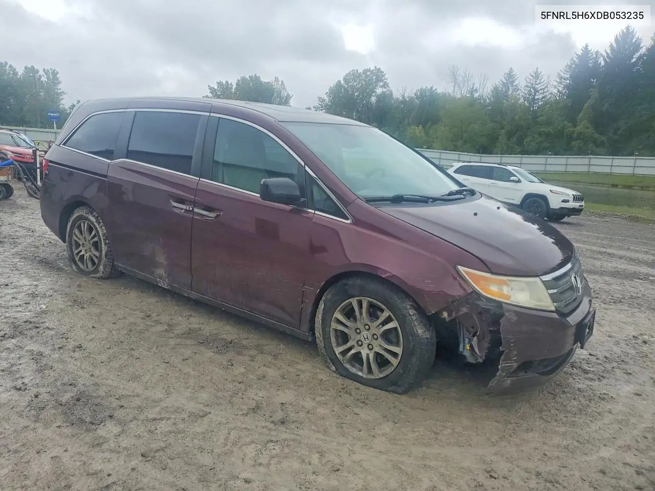 2013 HONDA ODYSSEY VIN 5FNRL5H6XDB053235 — фото 4