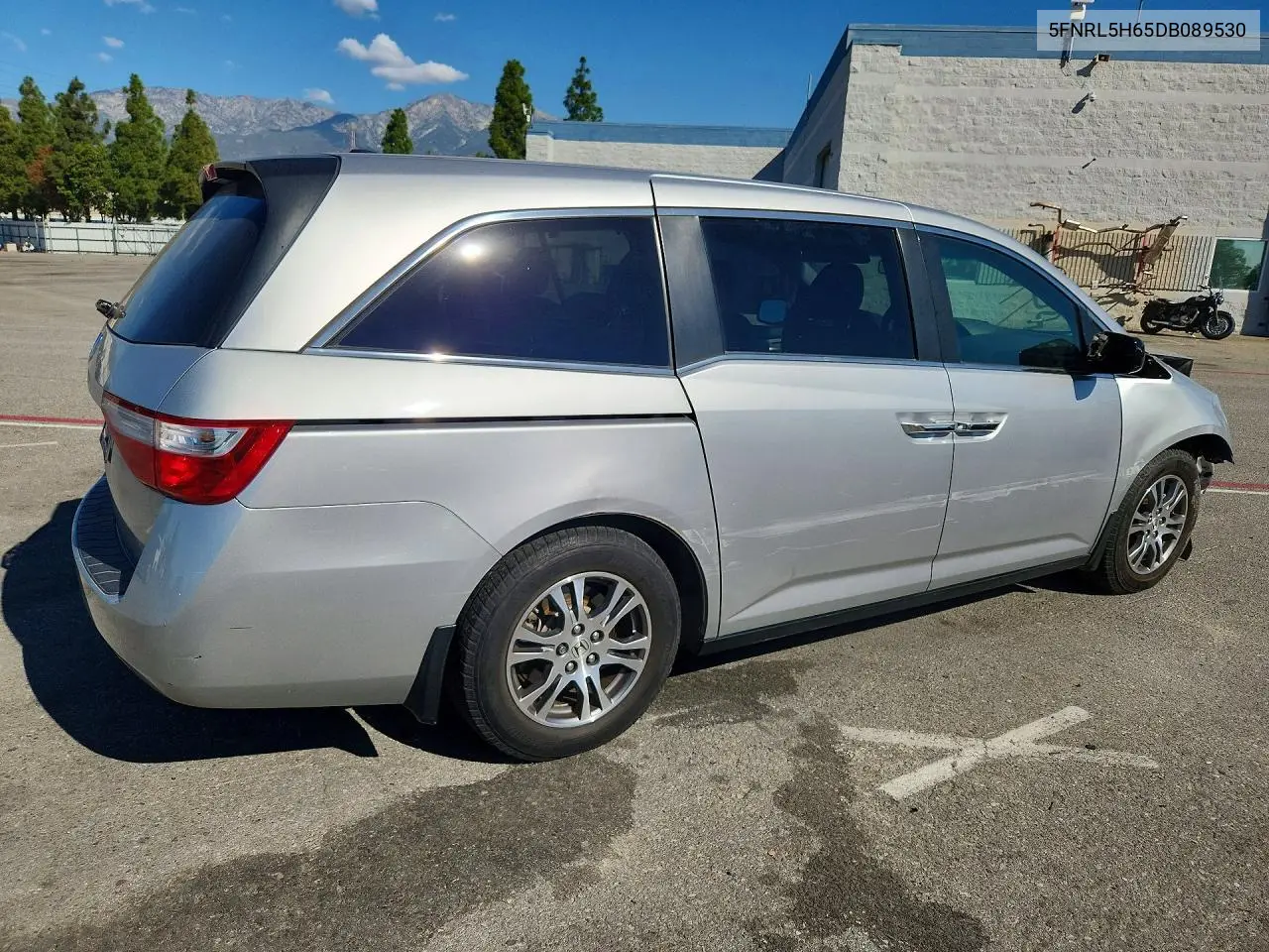 2013 HONDA ODYSSEY VIN 5FNRL5H65DB089530 — фото 3