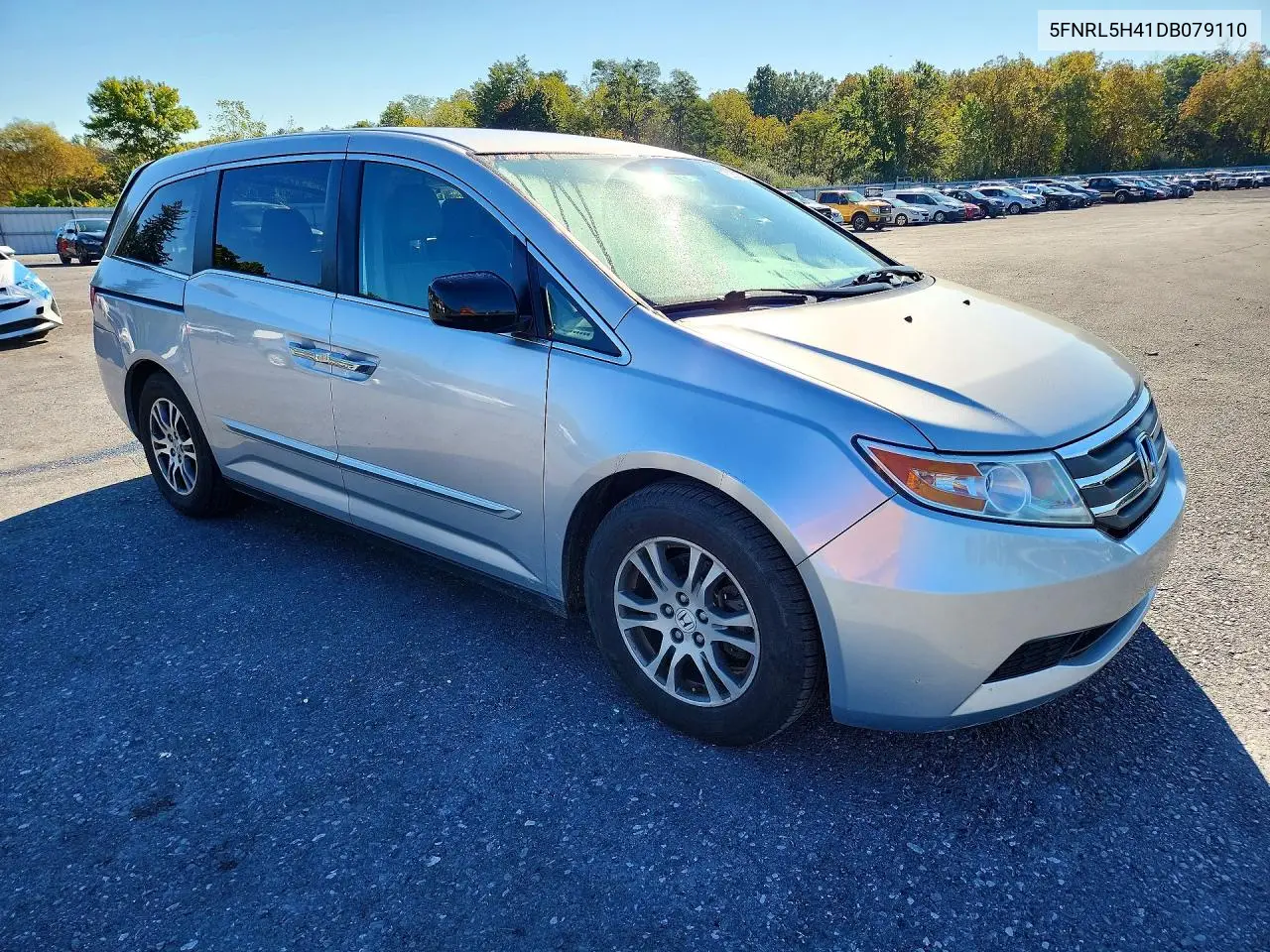 2013 HONDA ODYSSEY VIN 5FNRL5H41DB079110 — фото 4