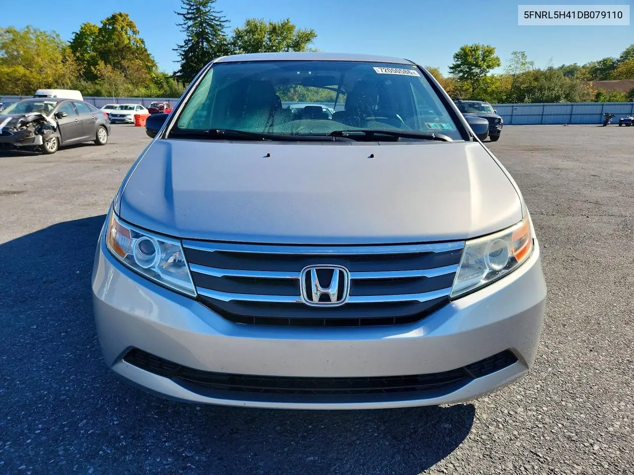 2013 HONDA ODYSSEY VIN 5FNRL5H41DB079110 — фото 5