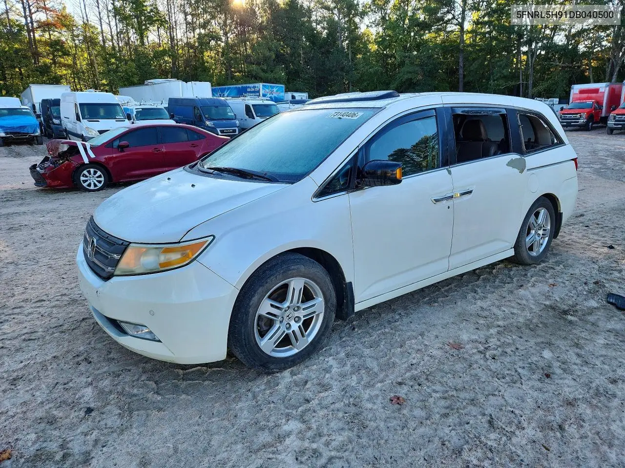 HONDA ODYSSEY 2013, VIN 5FNRL5H91DB040500