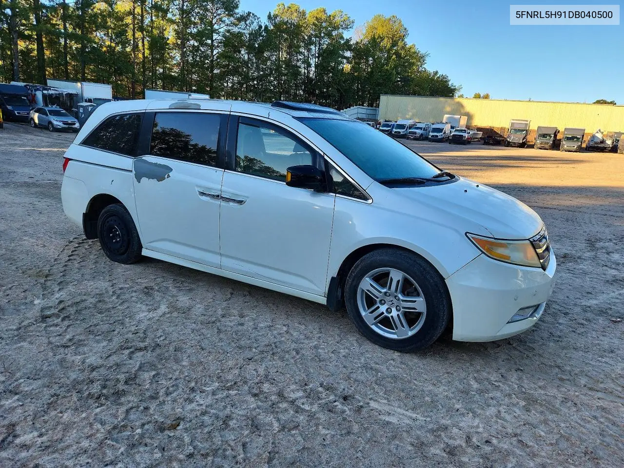 2013 HONDA ODYSSEY VIN 5FNRL5H91DB040500 — фото 4