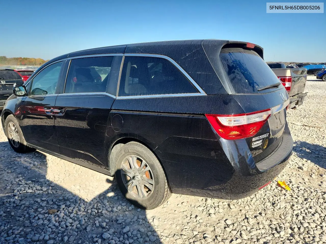 2013 HONDA ODYSSEY VIN 5FNRL5H65DB005206 — фото 2