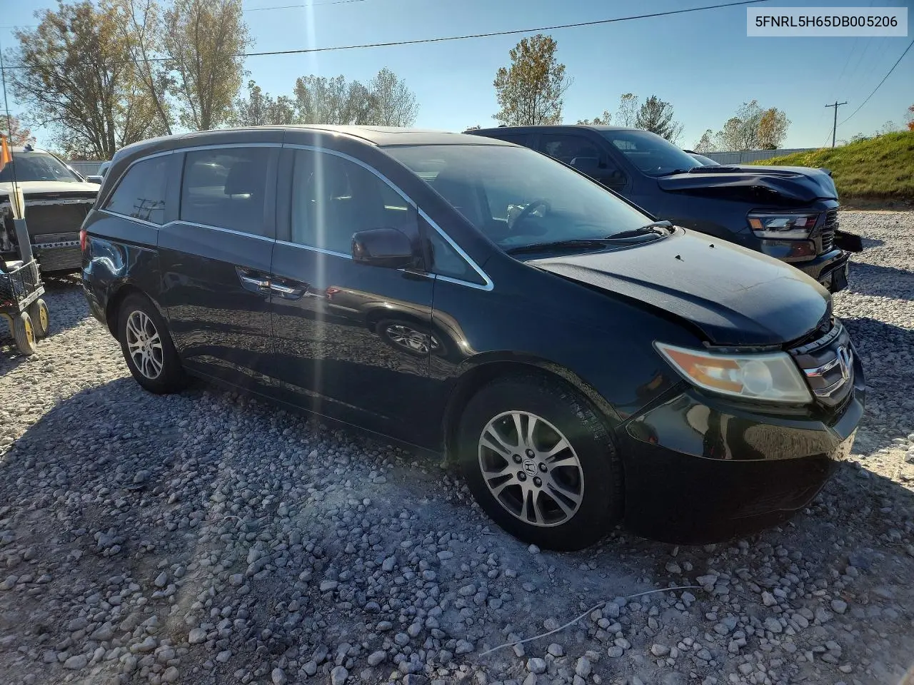 2013 HONDA ODYSSEY VIN 5FNRL5H65DB005206 — фото 4