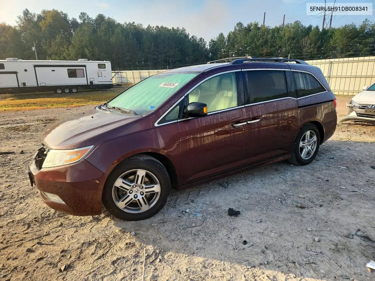 HONDA ODYSSEY 2013, VIN 5FNRL5H91DB008341