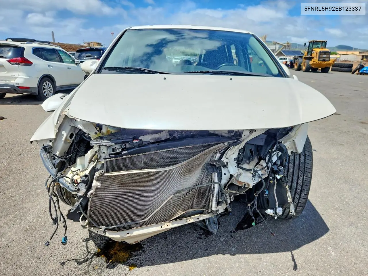 2014 HONDA ODYSSEY VIN 5FNRL5H92EB123337 — фото 5