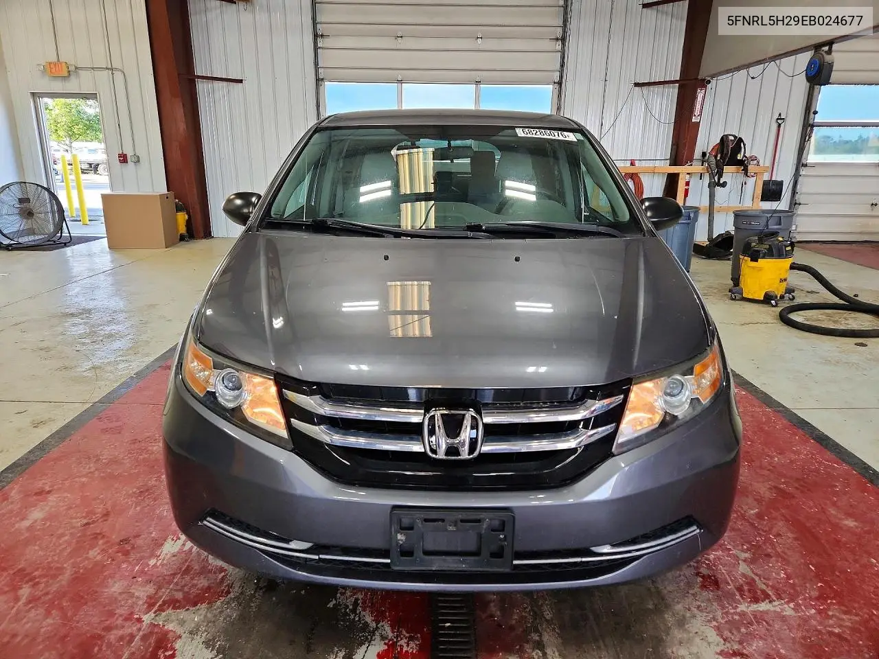 2014 HONDA ODYSSEY VIN 5FNRL5H29EB024677 — фото 5