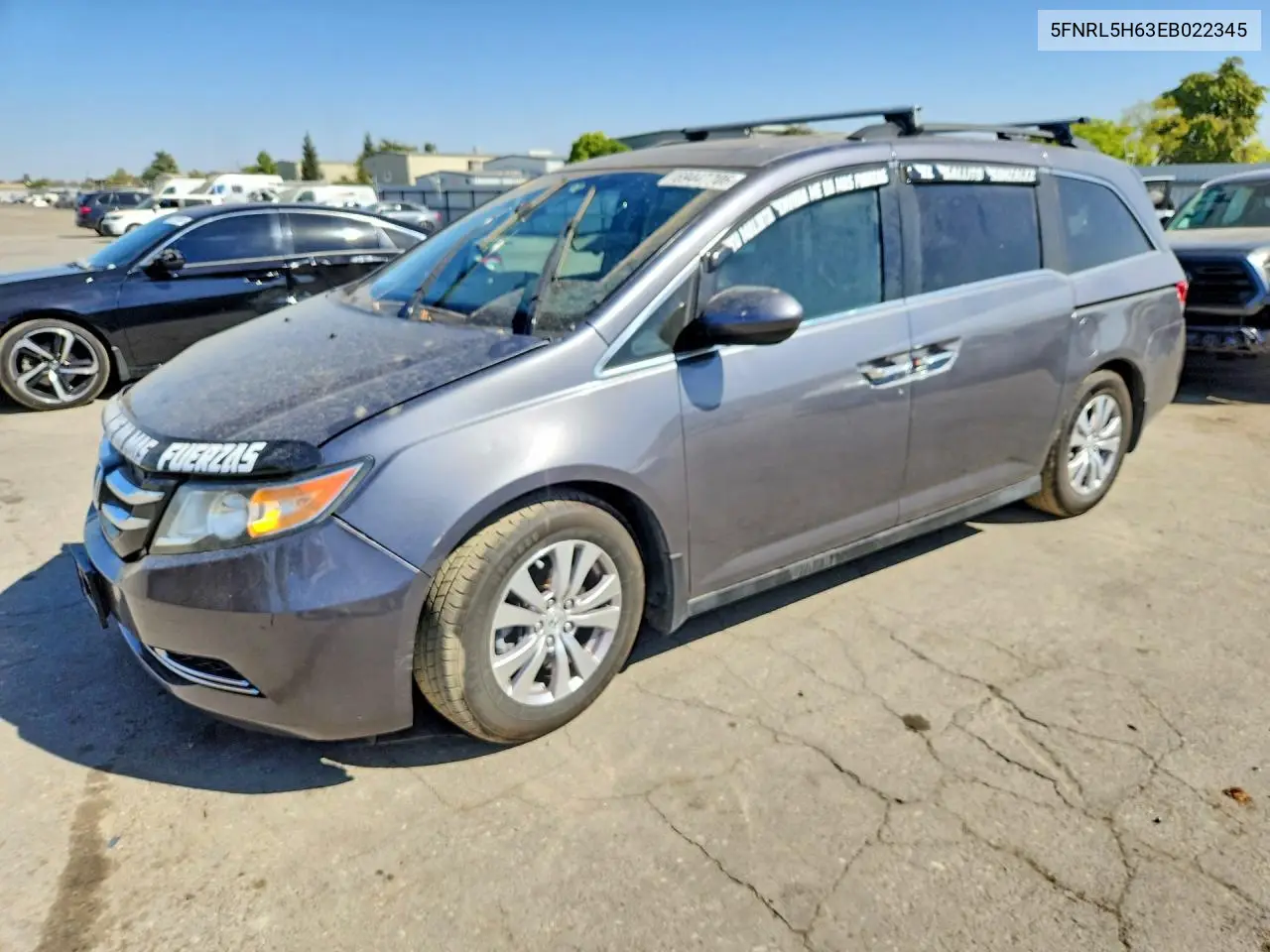 HONDA ODYSSEY 2014, VIN 5FNRL5H63EB022345