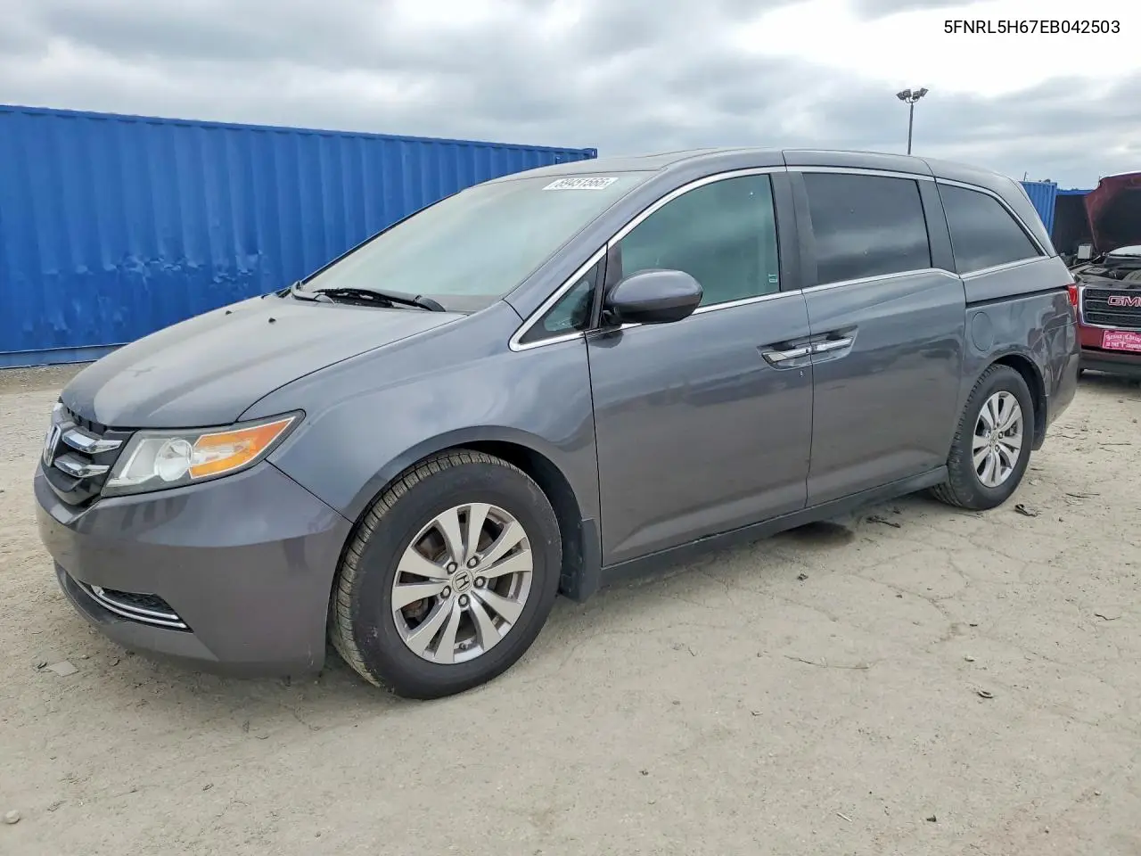 HONDA ODYSSEY 2014, VIN 5FNRL5H67EB042503