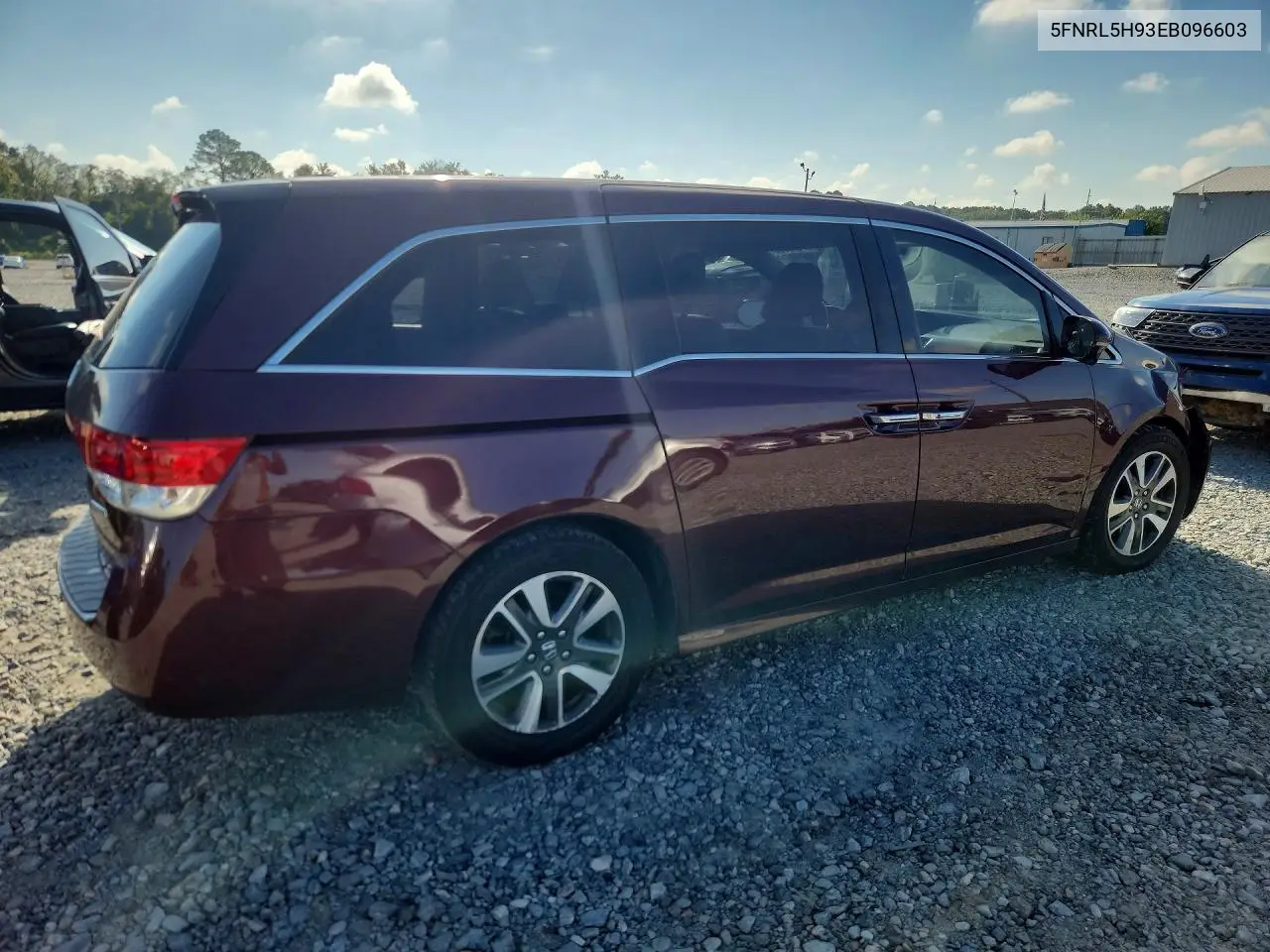 2014 HONDA ODYSSEY VIN 5FNRL5H93EB096603 — фото 3