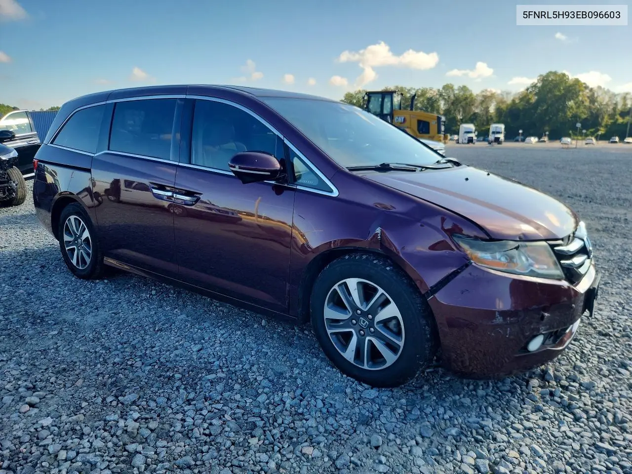 2014 HONDA ODYSSEY VIN 5FNRL5H93EB096603 — фото 4