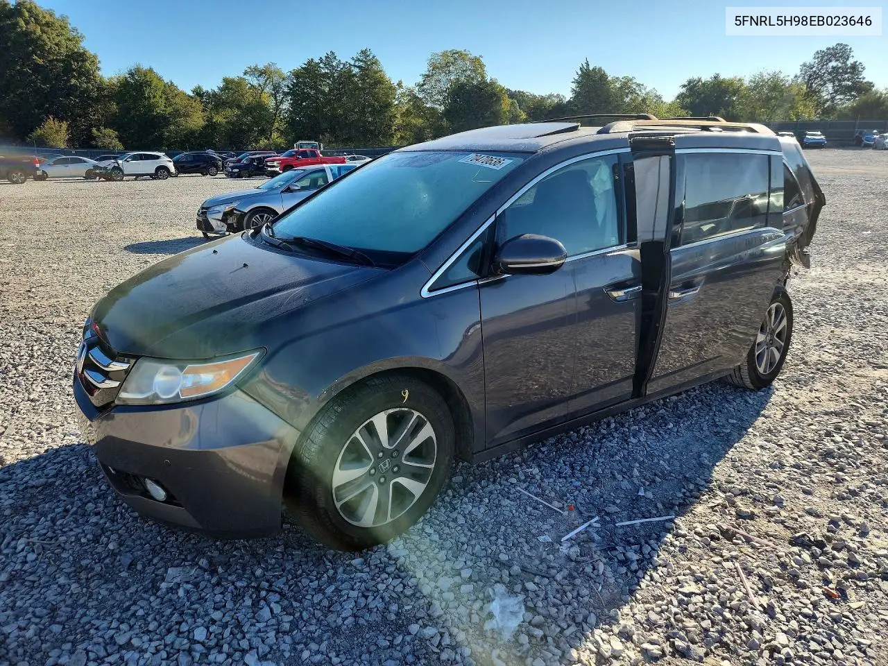 HONDA ODYSSEY 2014, VIN 5FNRL5H98EB023646