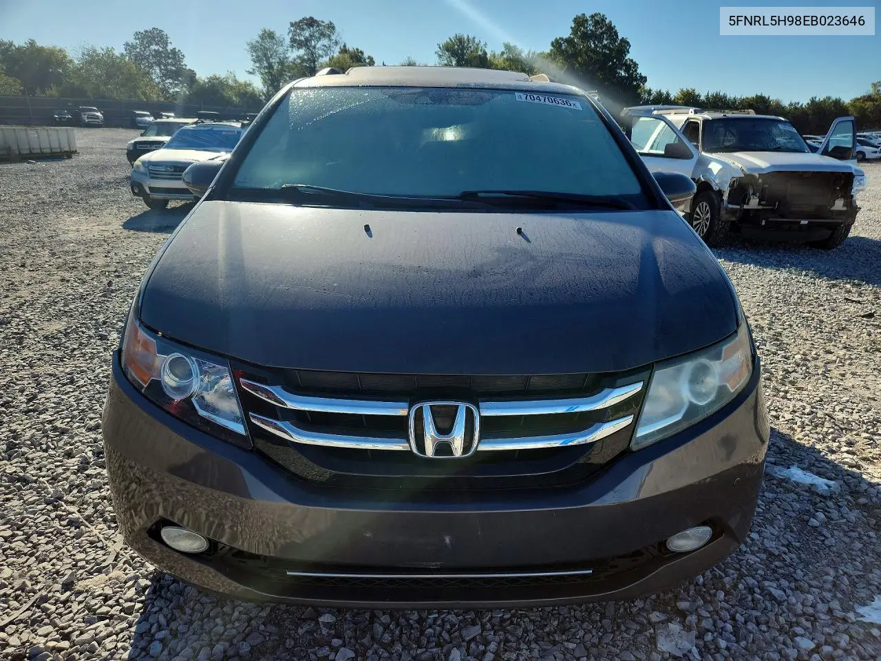 2014 HONDA ODYSSEY VIN 5FNRL5H98EB023646 — фото 5