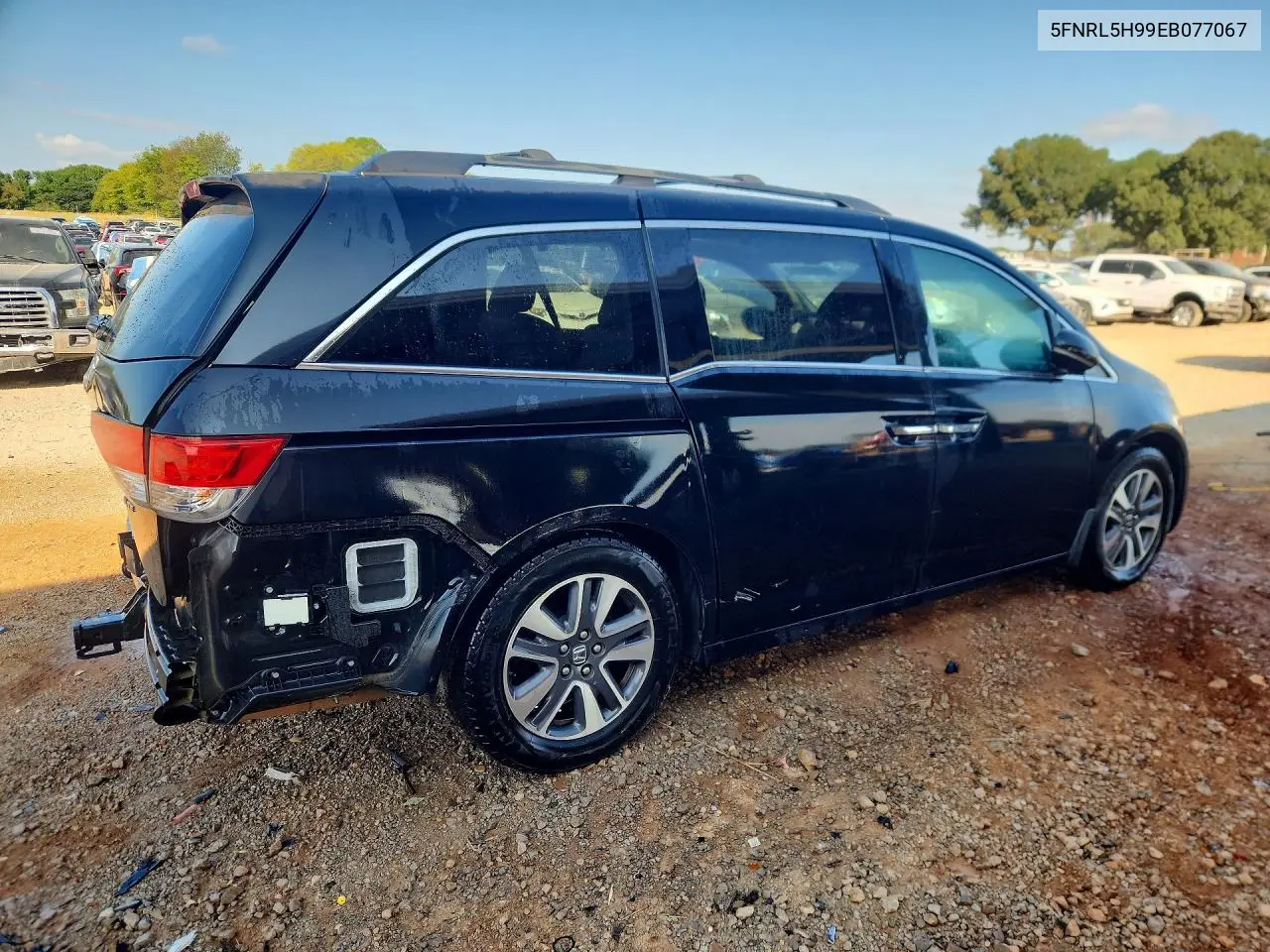 2014 HONDA ODYSSEY VIN 5FNRL5H99EB077067 — фото 3