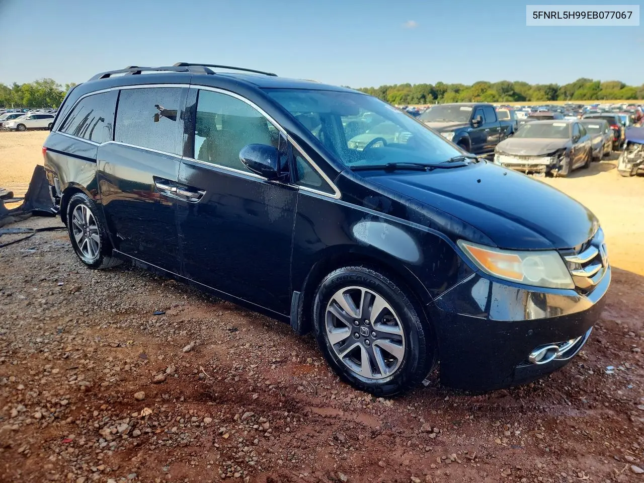 2014 HONDA ODYSSEY VIN 5FNRL5H99EB077067 — фото 4