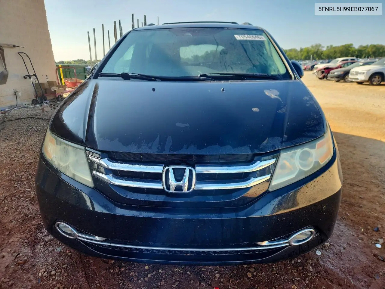 2014 HONDA ODYSSEY VIN 5FNRL5H99EB077067 — фото 5