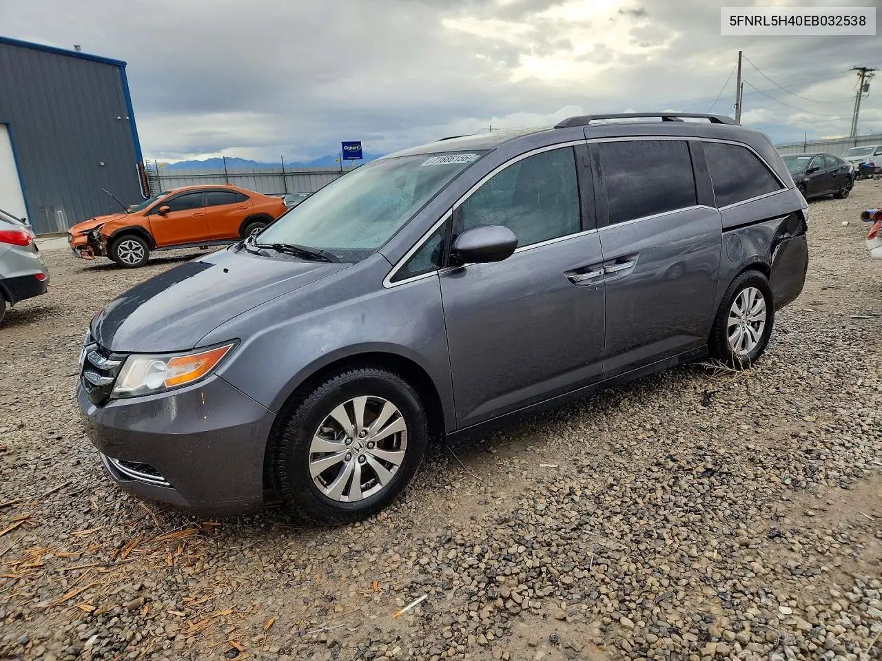 HONDA ODYSSEY 2014, VIN 5FNRL5H40EB032538