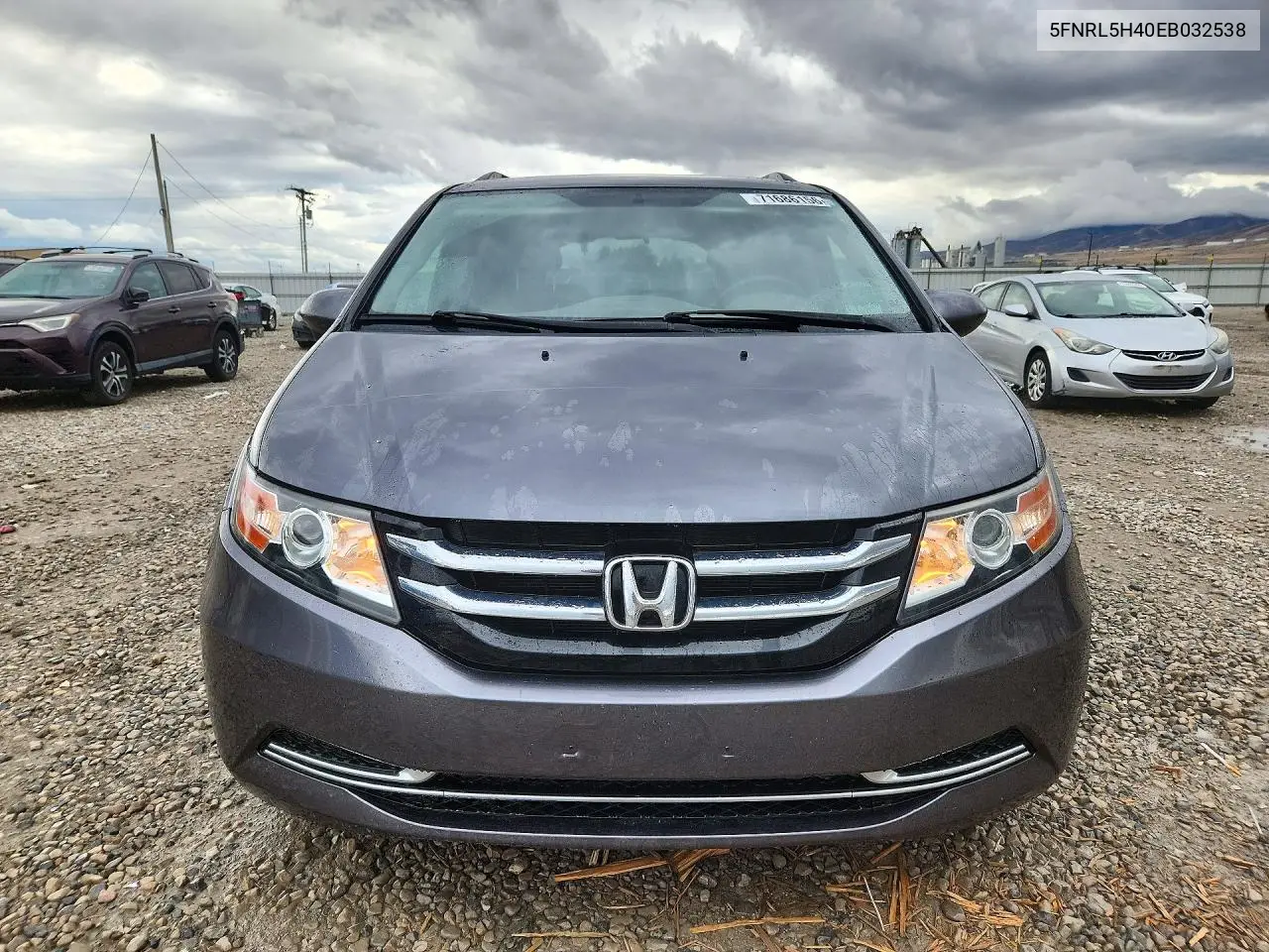 2014 HONDA ODYSSEY VIN 5FNRL5H40EB032538 — фото 5