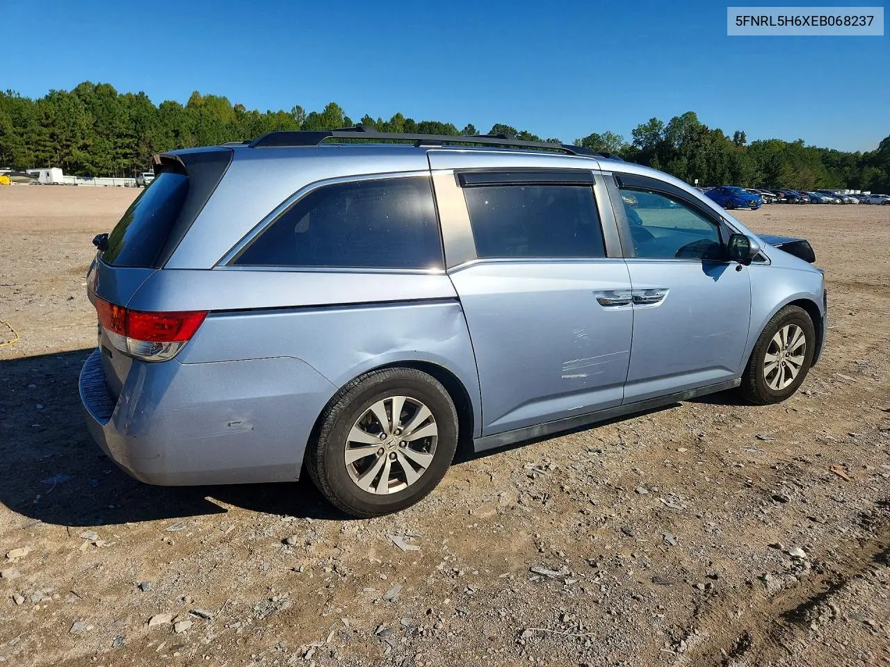 2014 HONDA ODYSSEY VIN 5FNRL5H6XEB068237 — фото 3