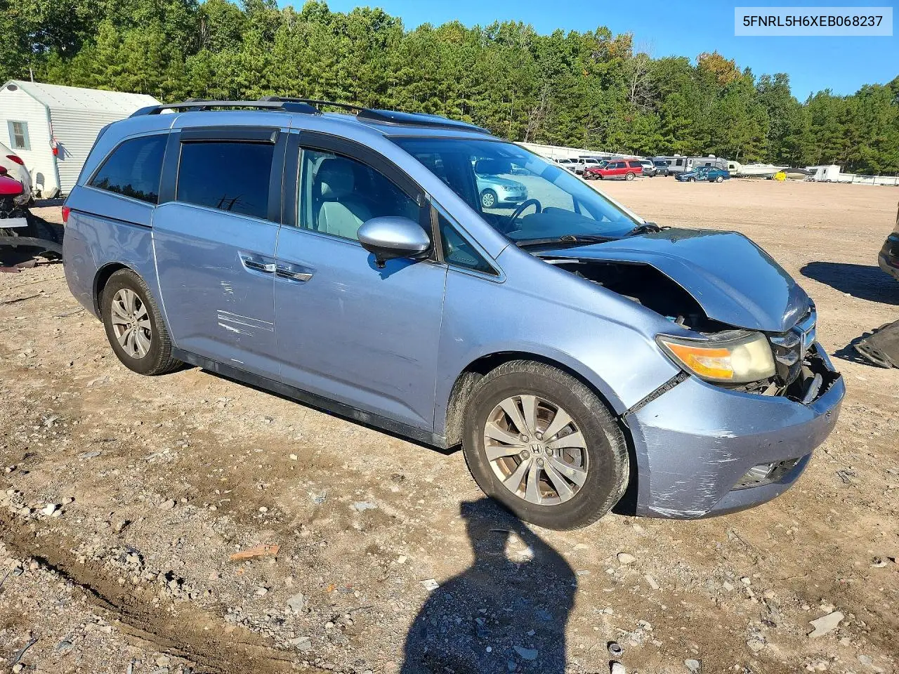 2014 HONDA ODYSSEY VIN 5FNRL5H6XEB068237 — фото 4