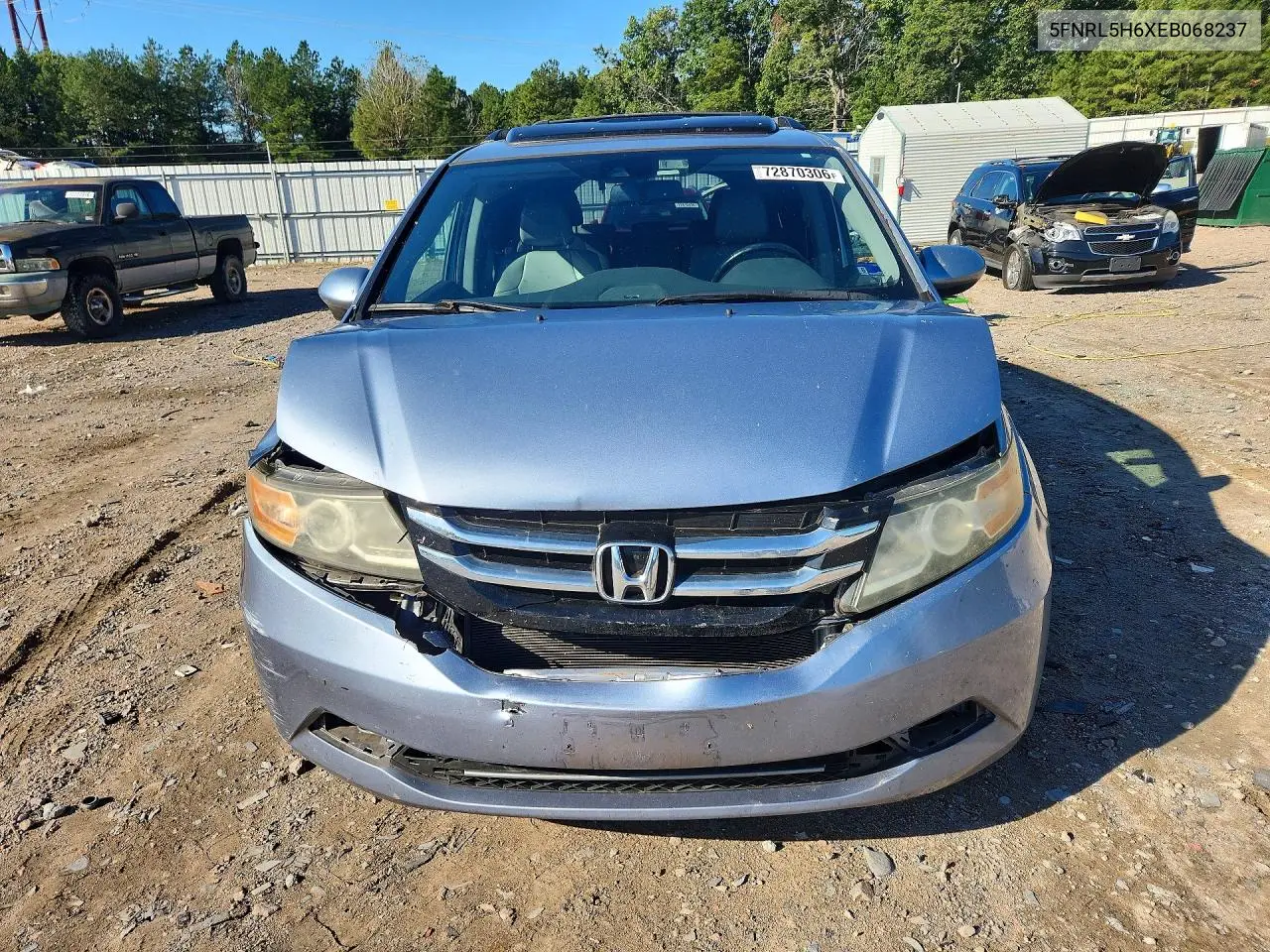 2014 HONDA ODYSSEY VIN 5FNRL5H6XEB068237 — фото 5
