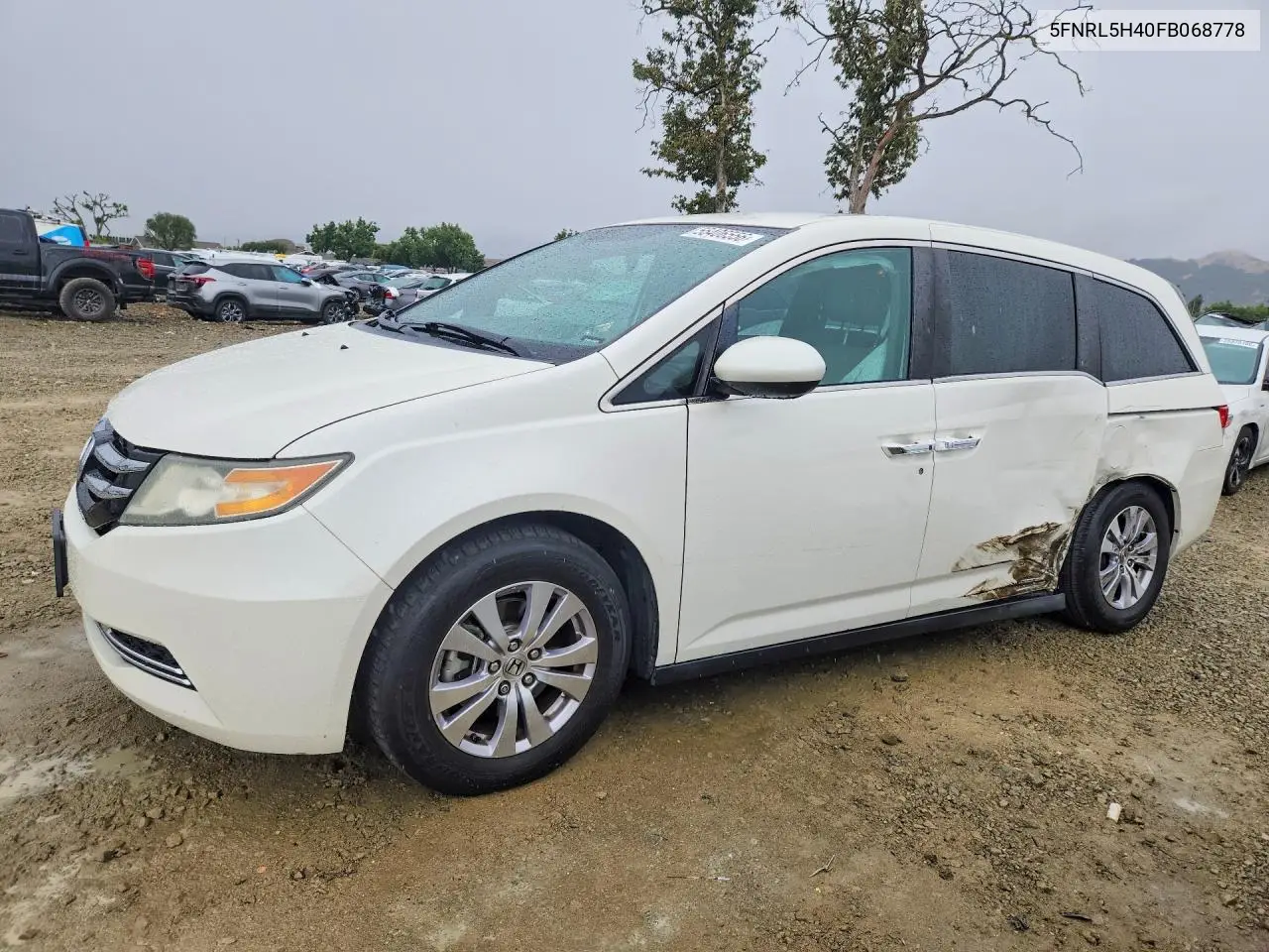 HONDA ODYSSEY 2015, VIN 5FNRL5H40FB068778