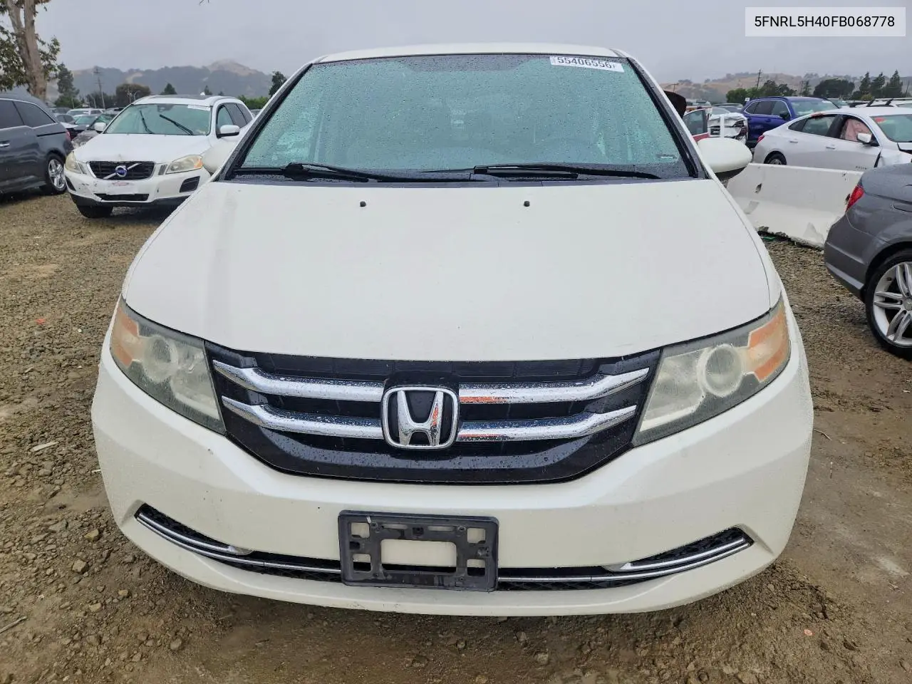 2015 HONDA ODYSSEY VIN 5FNRL5H40FB068778 — фото 5