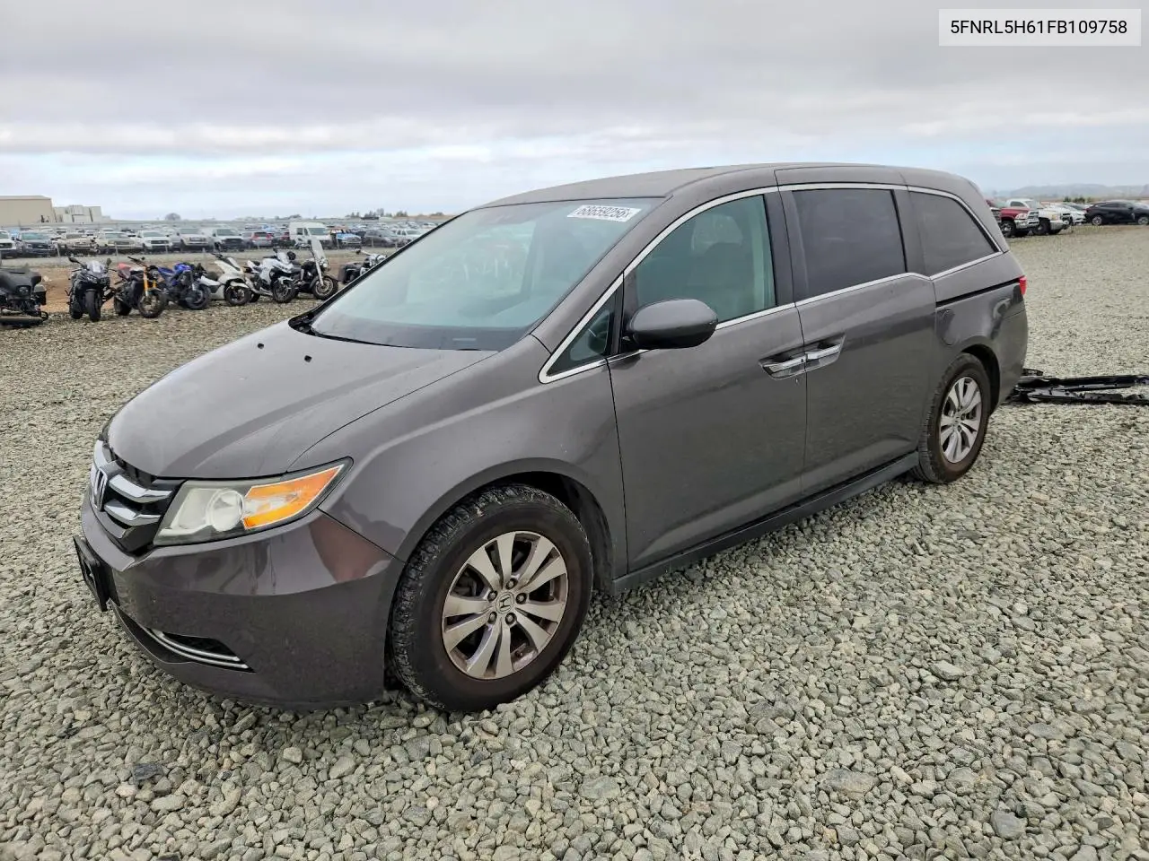 HONDA ODYSSEY 2015, VIN 5FNRL5H61FB109758