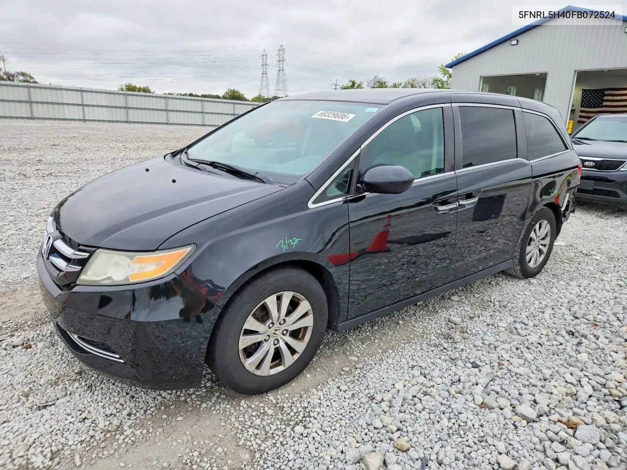 HONDA ODYSSEY 2015, VIN 5FNRL5H40FB072524
