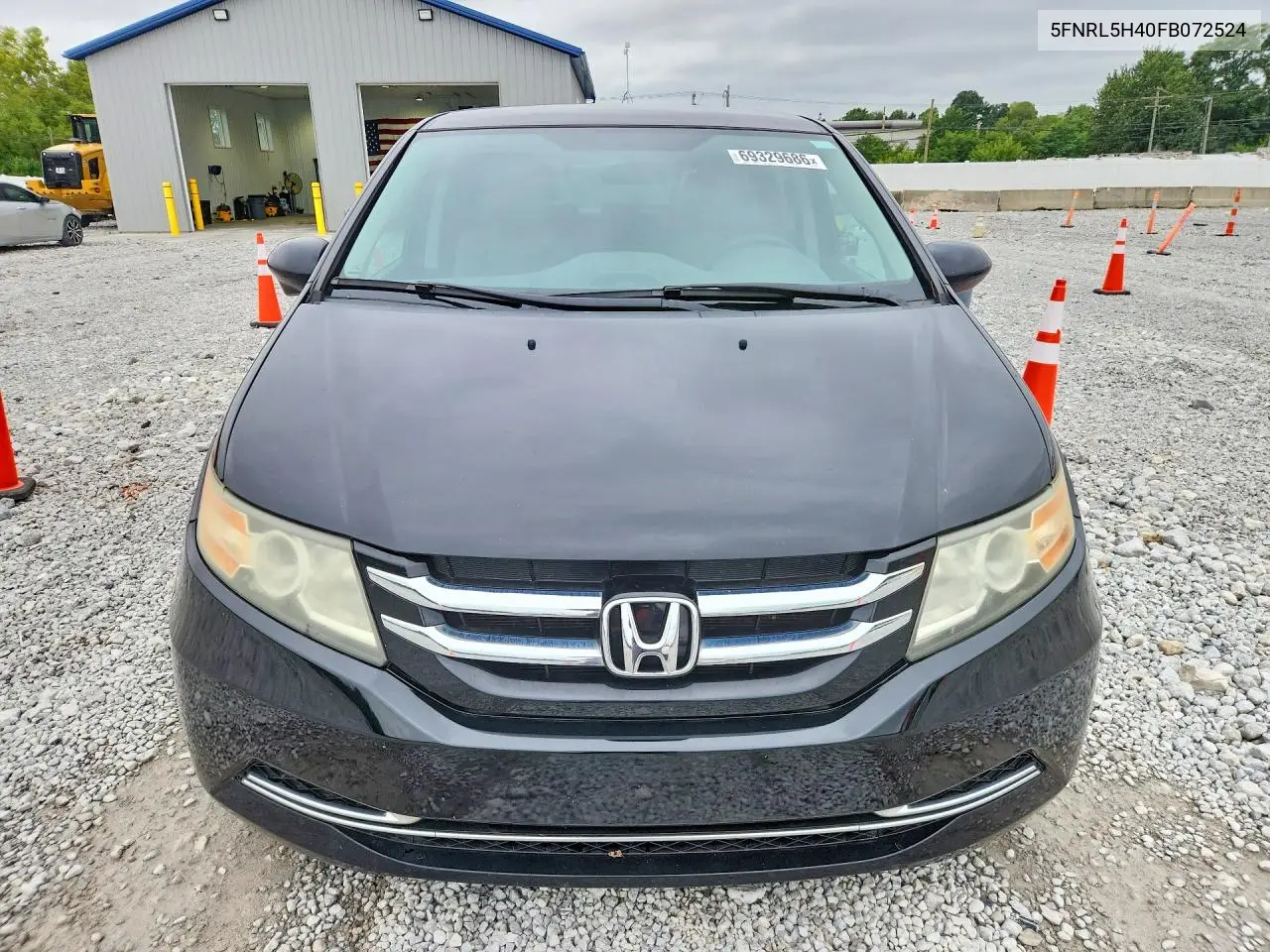 2015 HONDA ODYSSEY VIN 5FNRL5H40FB072524 — фото 5